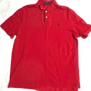 Polo by Ralph Lauren Men's Vibrant Red Polo Shirt